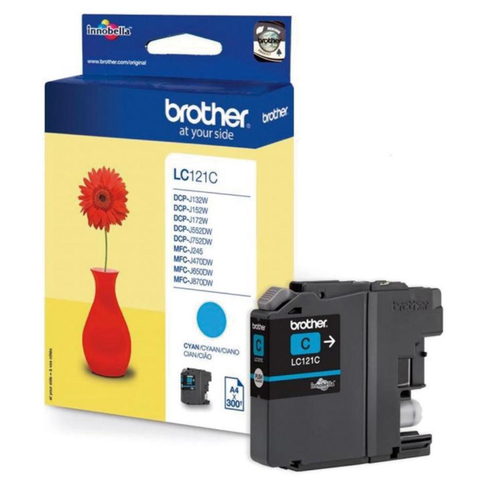 TINTA BROTHER LC121C CYAN