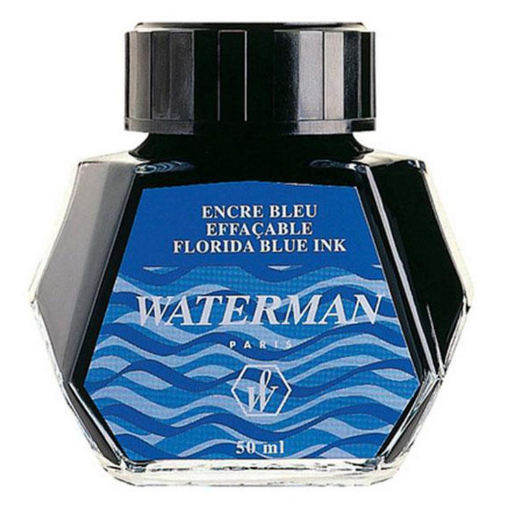 TINTERO WATERMAN 50ML AZUL FLO
