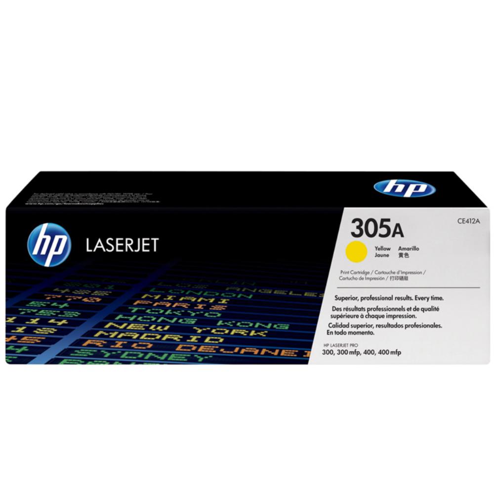 TONER HP 305A CE412A AMARILLO