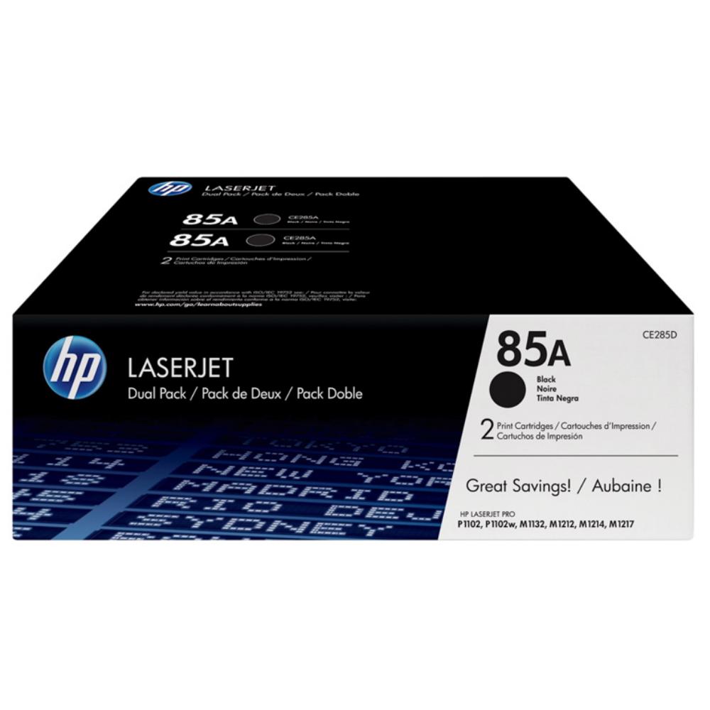 TONER HP 85A CE285AD PACK2 NEG