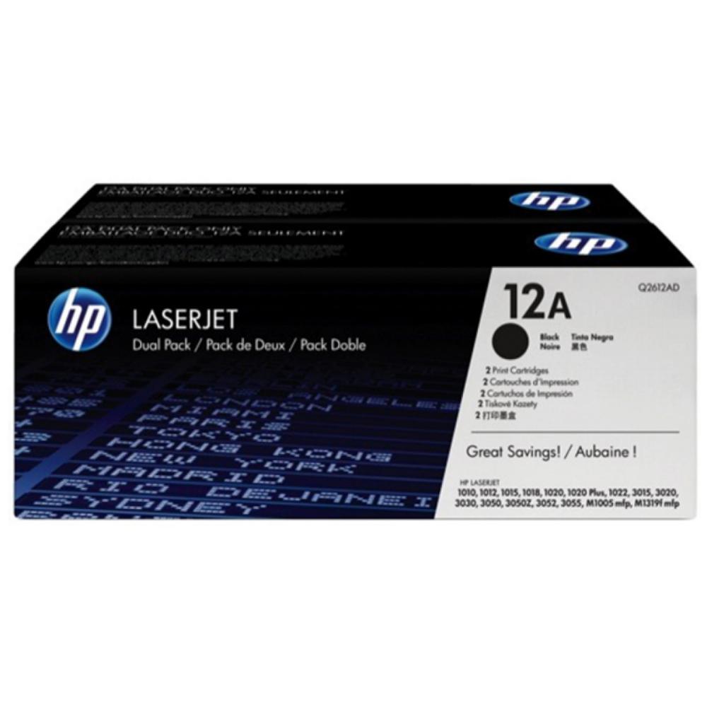 TONER HP Nº12A Q2612AD PACK 2U
