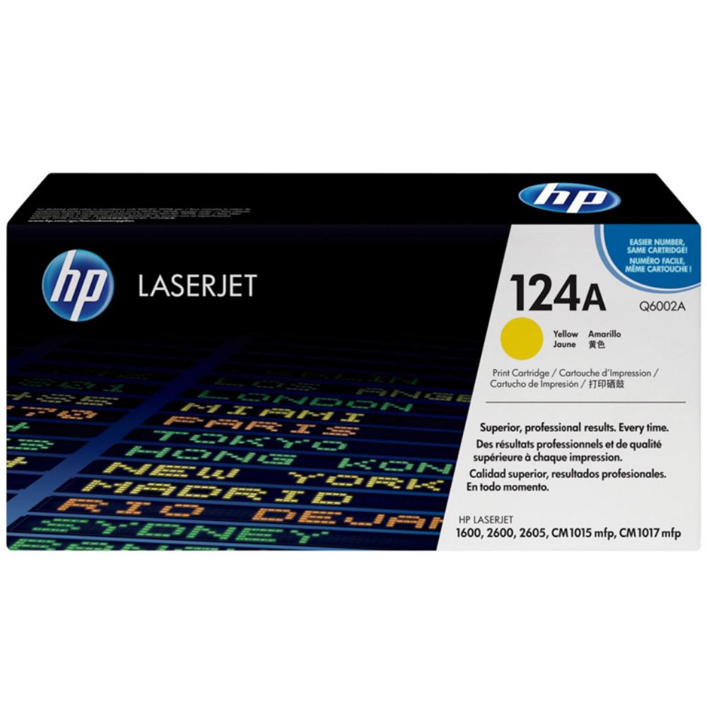 TONER HP Q6002A AMARILLO