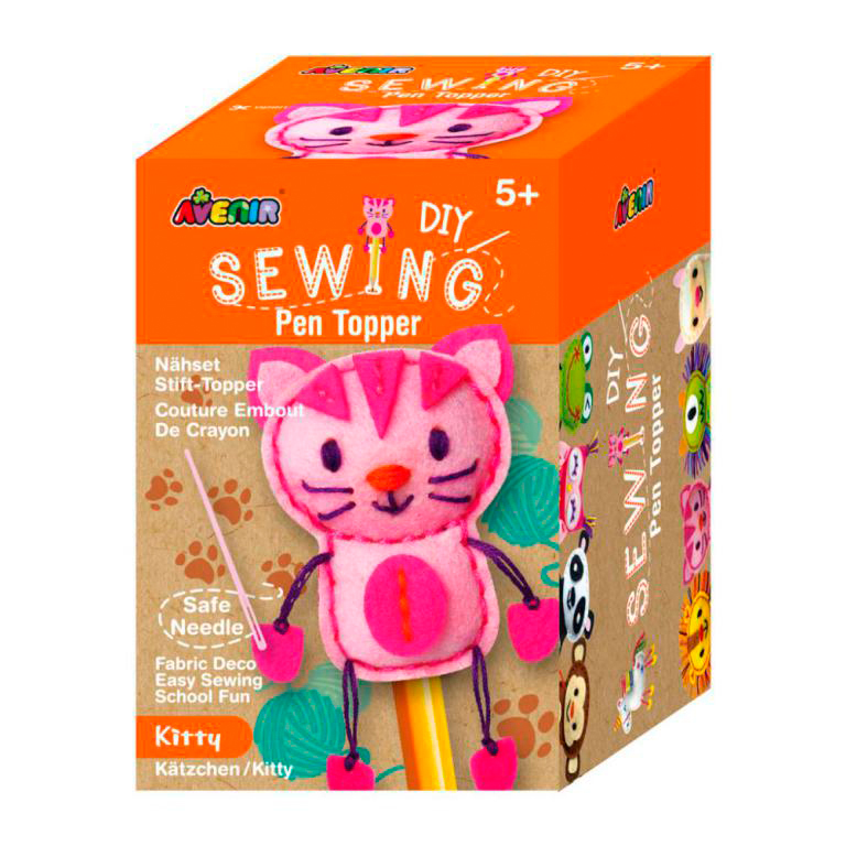 TOPPER AVENIR PLUMA COSER GATO