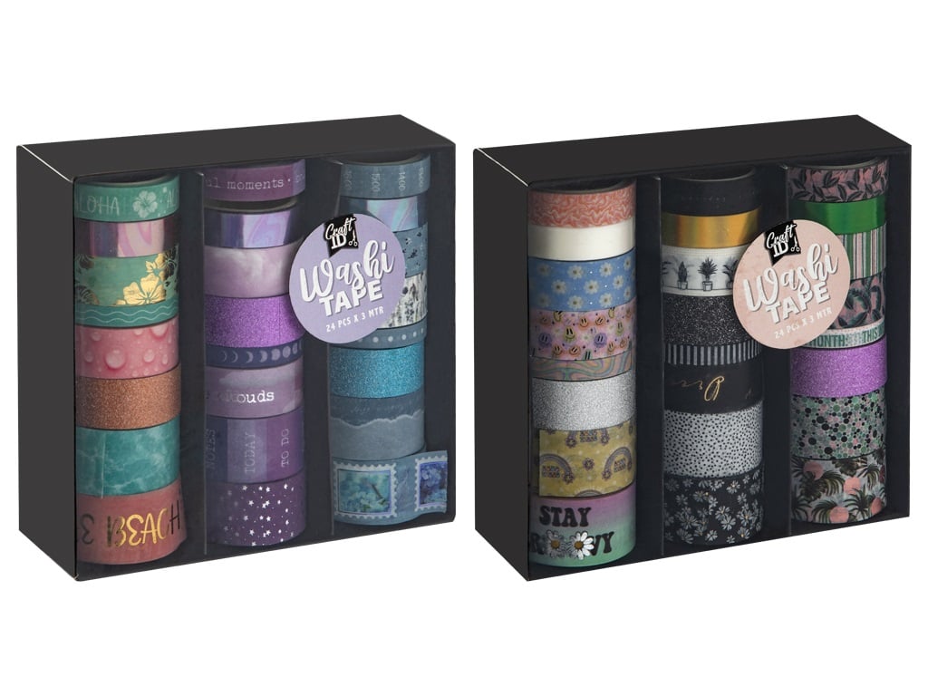 WASHI TAPE 24PCS CR3010/GE
