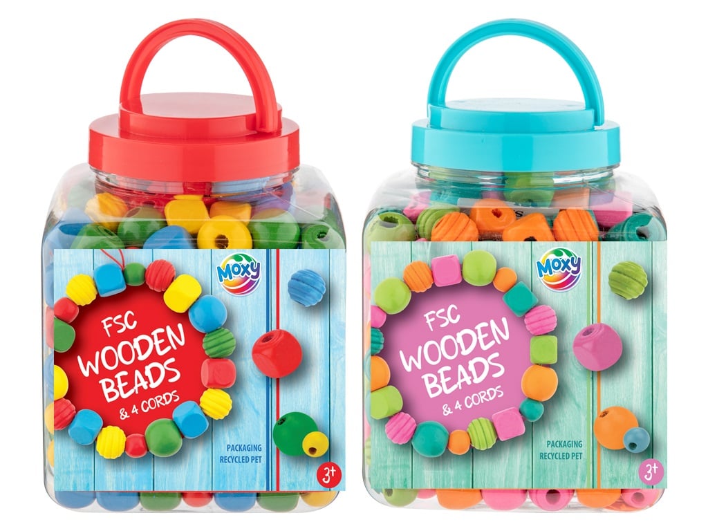 ABALORIOS MADERA CUBO 400 100114