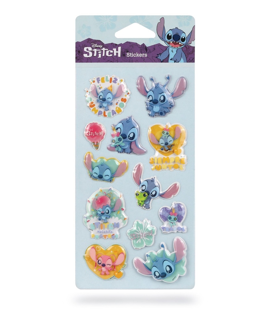 STICKERS POP UP STITCH PASTEL 75422PTR