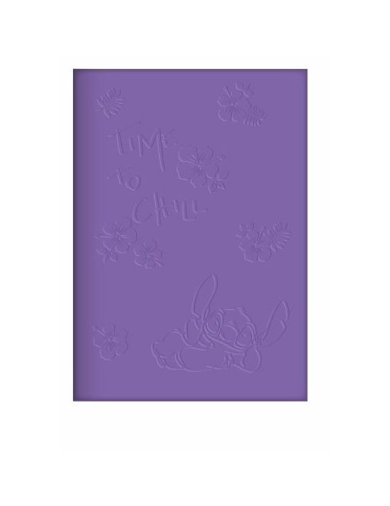 CUADERNO B6 80H CUADRIC.STITCH BLACK CHILL