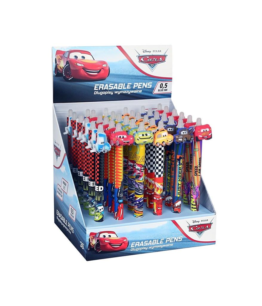BOLIGRAFO BORRABLE CARS