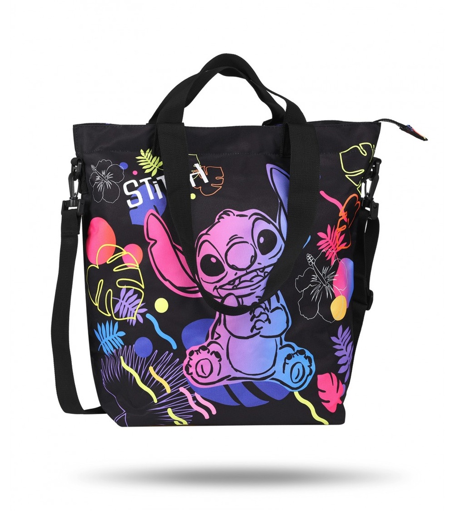 BOLSA DE ASAS SOHO STITCH BLACK