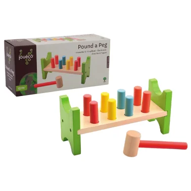 JUGUETE JOUECO MARTILLO MADERA