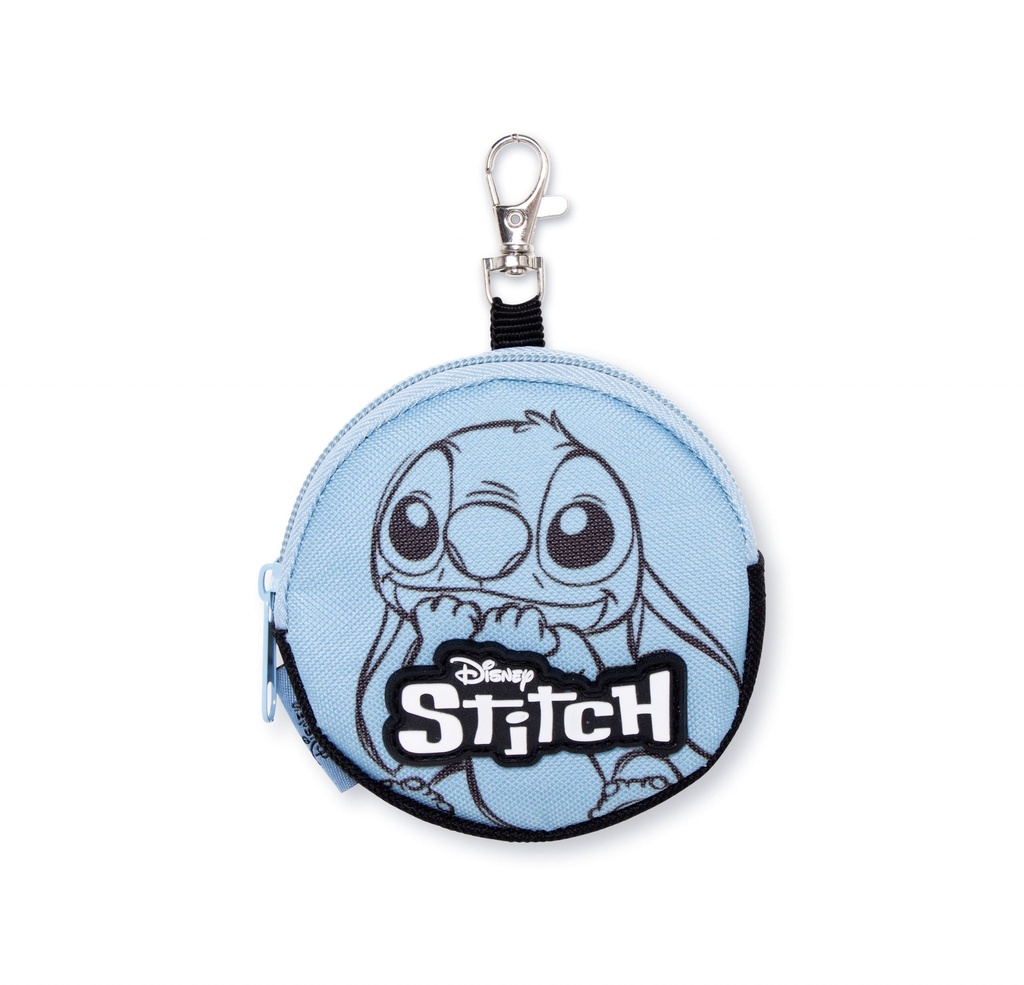 MONEDERO REDONDO 9X9X2CM STITCH