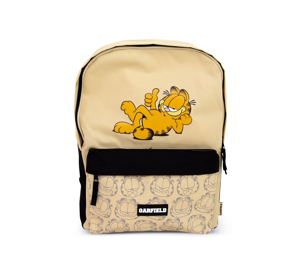 MOCHILA JUNIOR DE 33X42X15CM GARFIELD