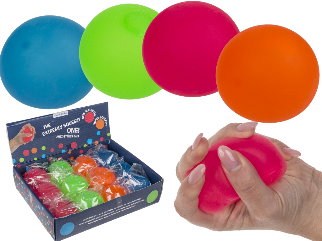 PELOTA ANTIESTRES ULTRASUAVE NEON 12/0855