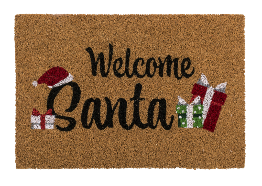 FELPUDO BIENVENIDO PAPA NOEL 60X40CM 160073