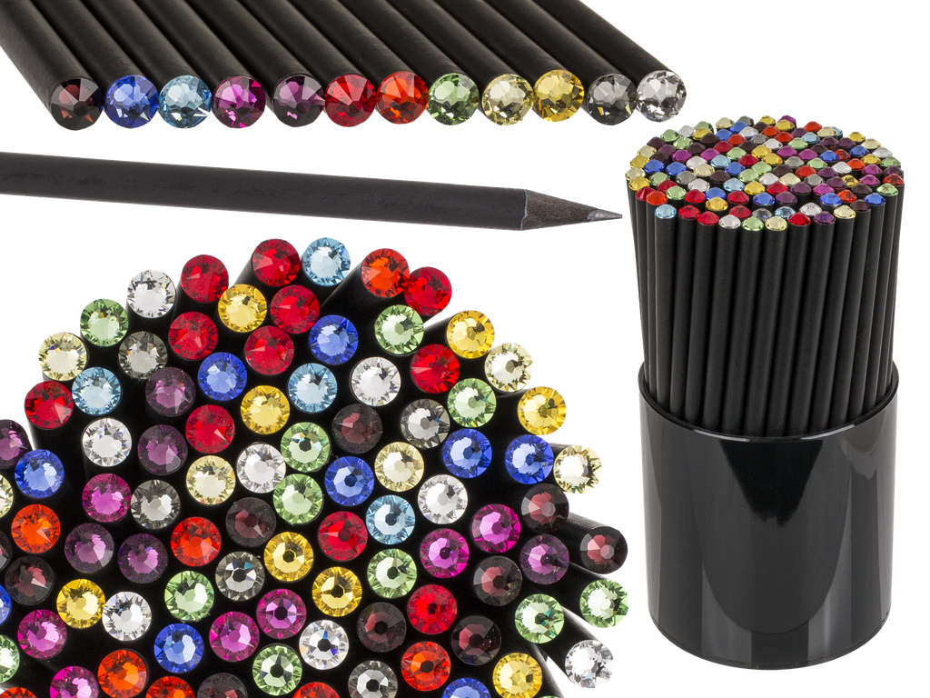 LAPIZ NEGRO CON SWAROVSKI 29/3033