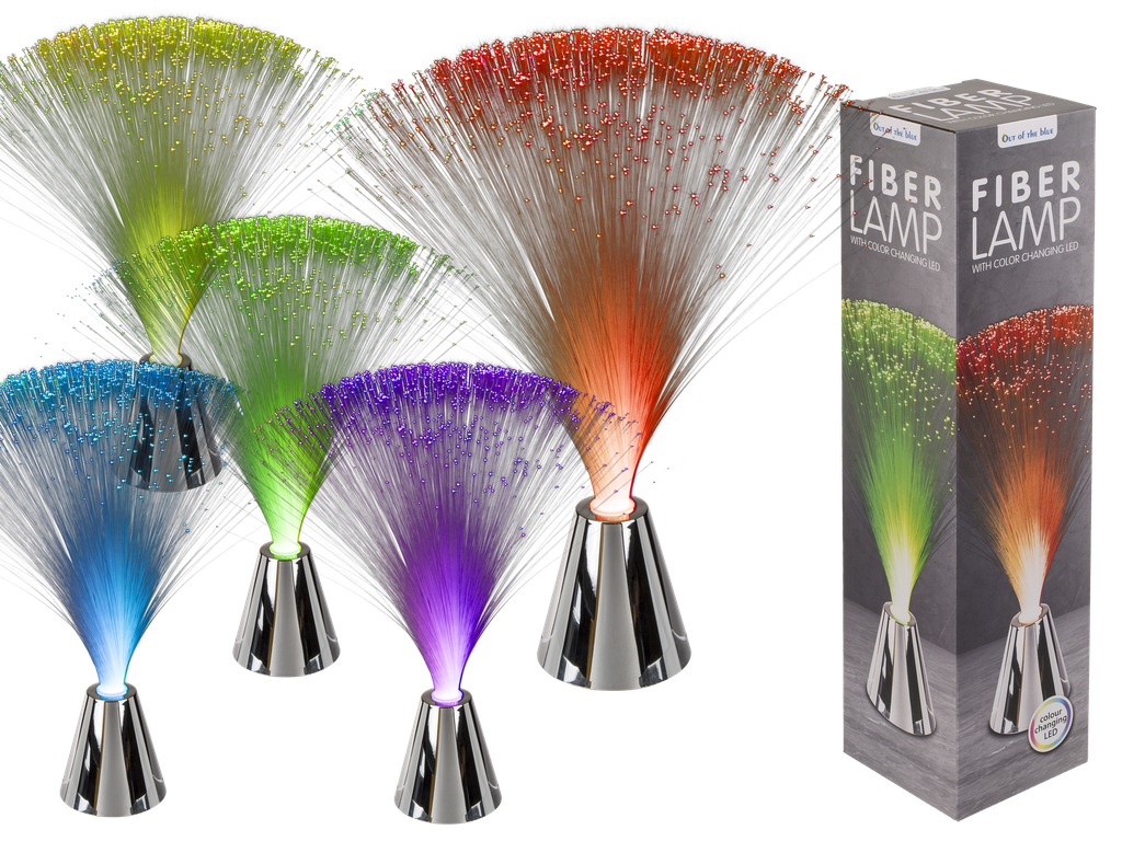 LAMPARA FIBRA PLASTICO 30CM PILAS 57/1268