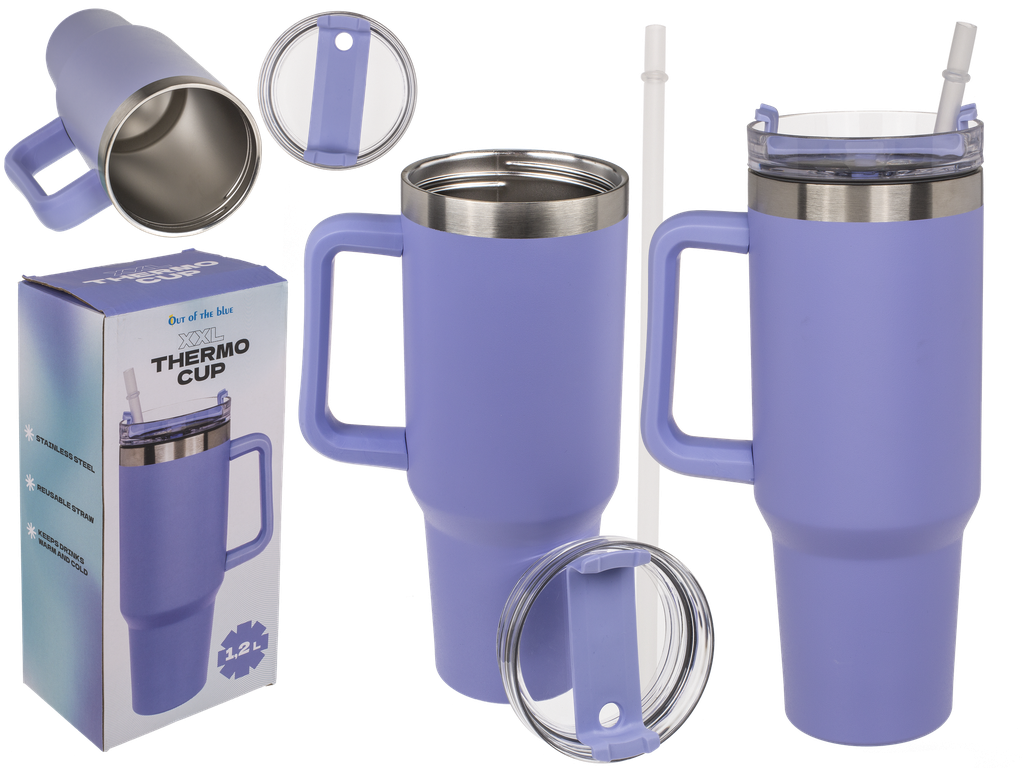 TAZA TERMICA XXL MORADA 1,2LT 71/2503