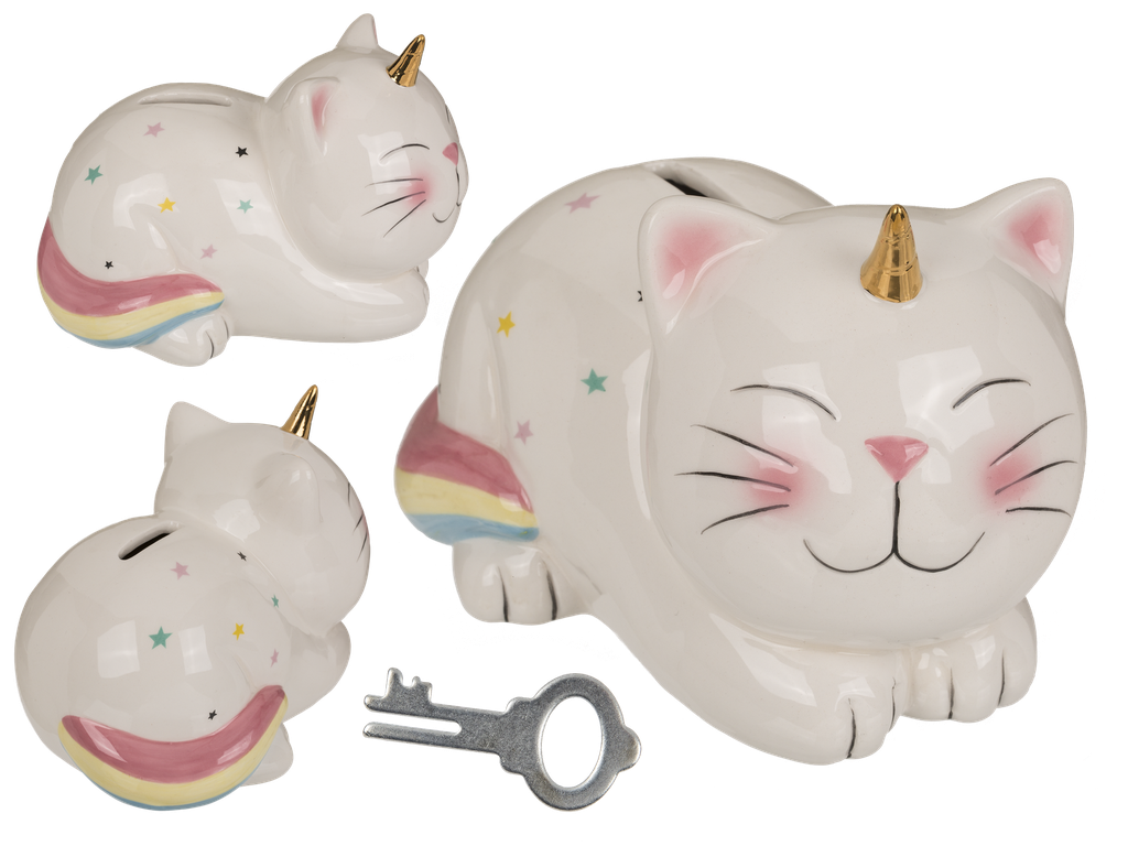 HUCHA CON CANDADO UNICORN CAT 78/4155