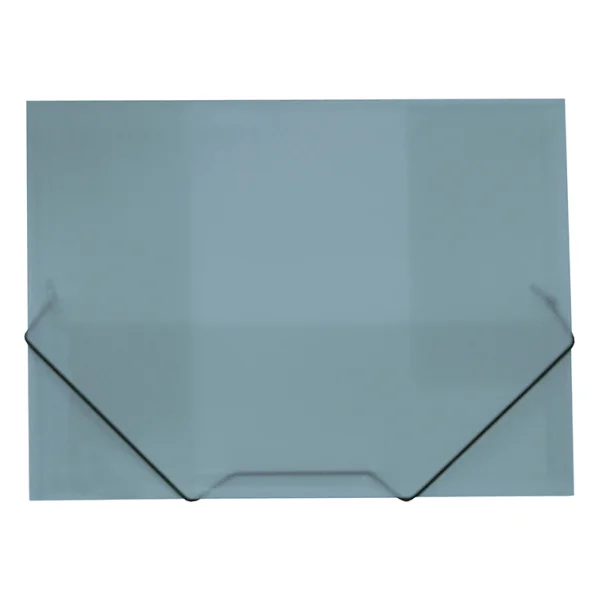 CARPETA PP PLUS A4 G/S RAYADA  AZUL GRISACEO