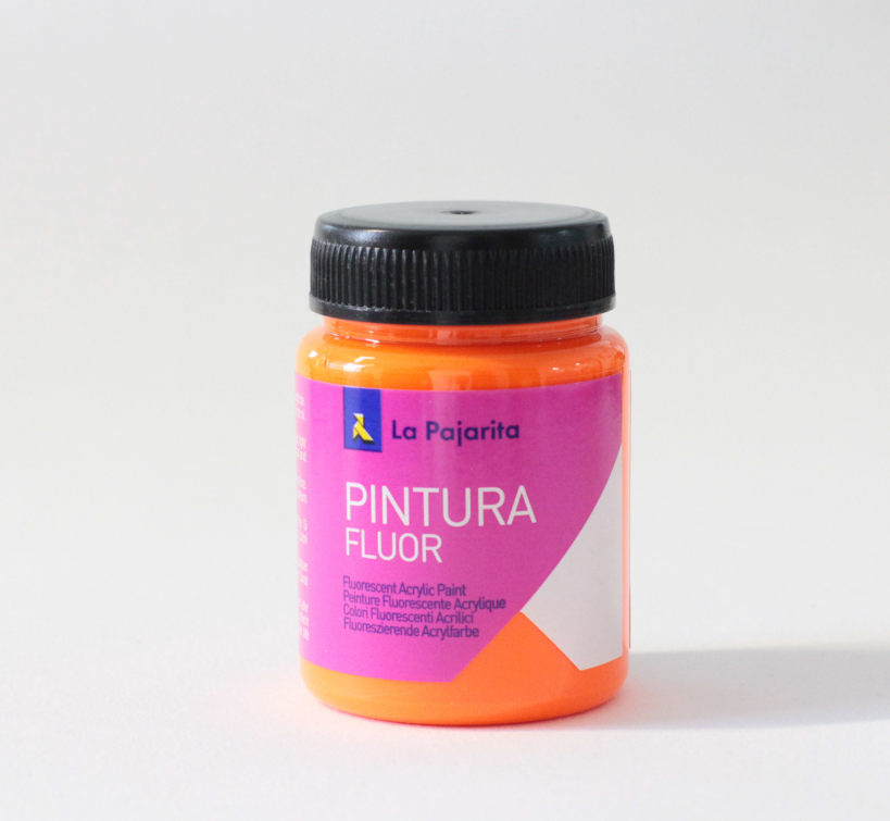 PAJARITA FLOURESCENTE F-02 375ML NARANJA