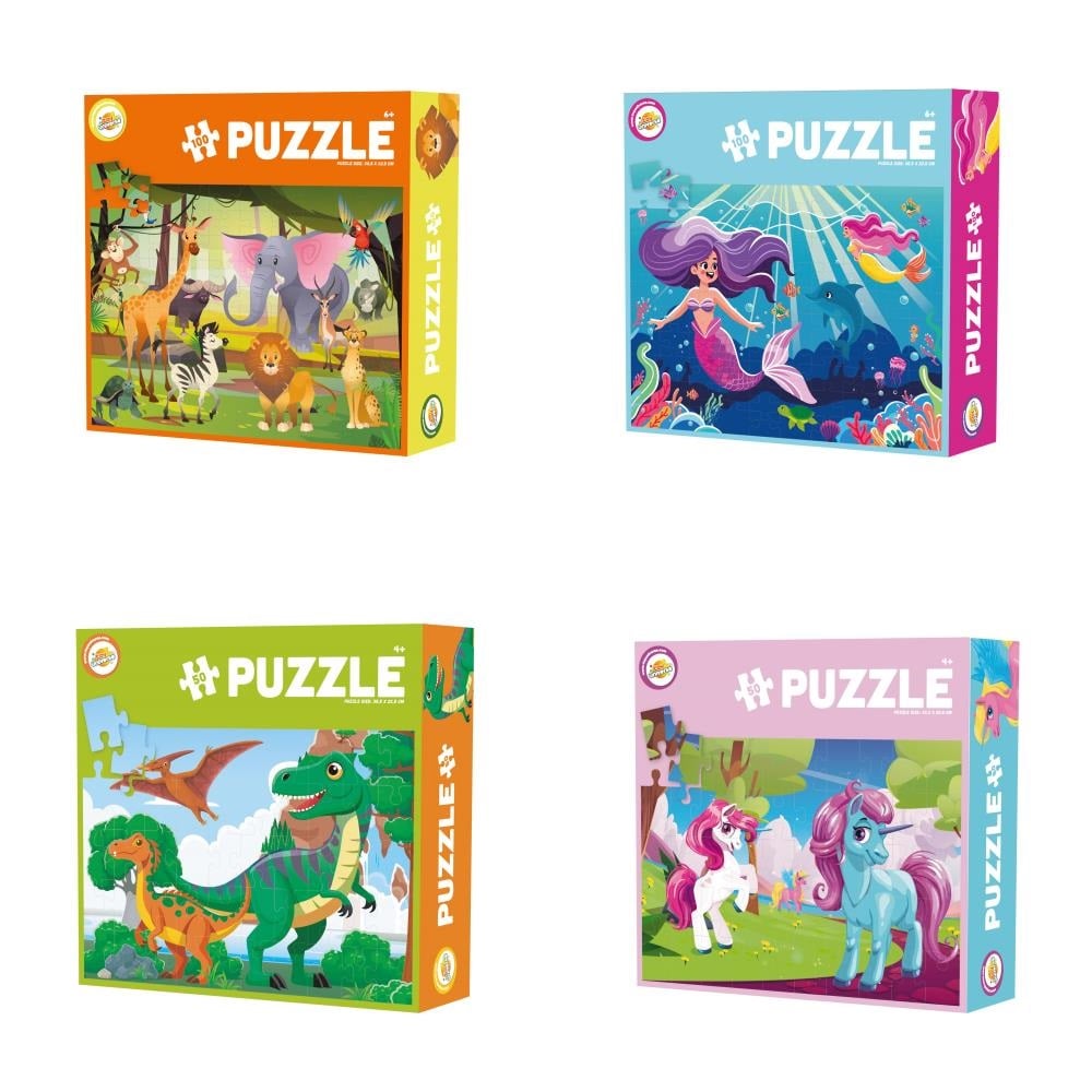 PUZZLES 50PZS/100 PZS