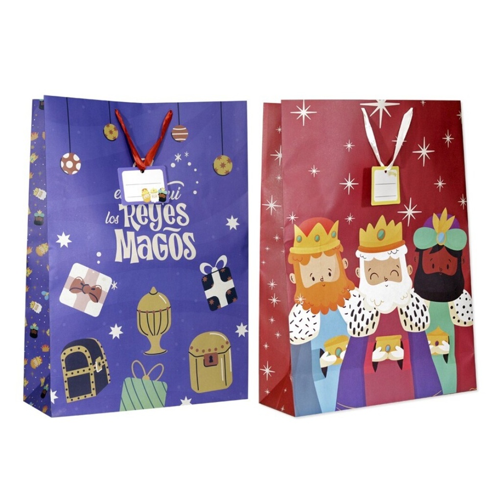 BOLSA JUMGO REYES MAGOS 40X70X18CM