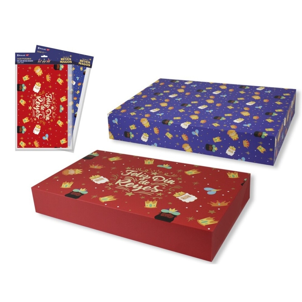 CAJA PLEGABLE REYES MAGOS
