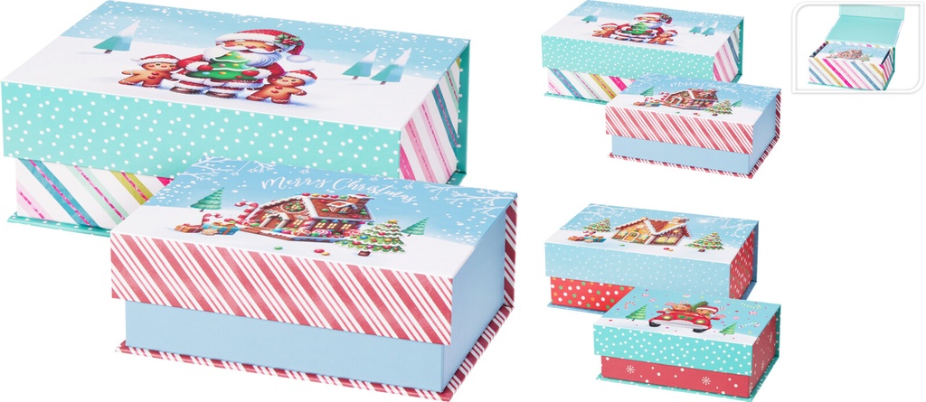SET 2 CJ REGALO NAVIDAD