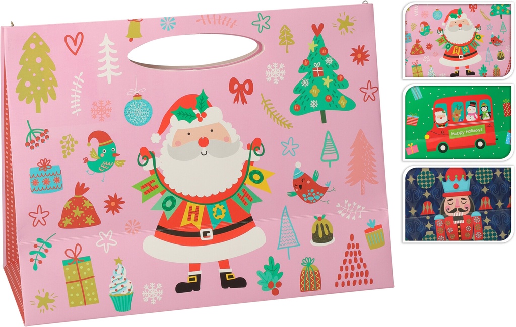 BOLSA REGALO GRANDE NAVIDAD 3MOD XMAS