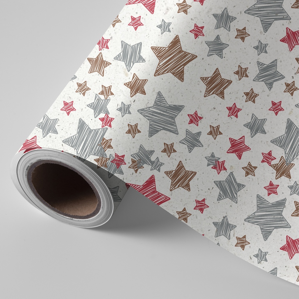 PAPEL REGALO BOBINA 62CM PAPEL CAÑA DE AZUCAR ESTR