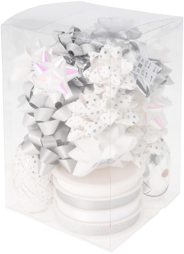 WRAPPING DECO SET BOW AND RIBB
