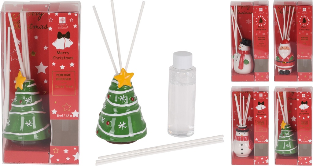 AMBIENTADOR  50ML NAVIDAD 4ASS