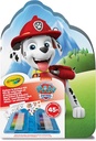 MALETIN 45 PIEZAS PAW PATROL COLOREAR CON STICKERS