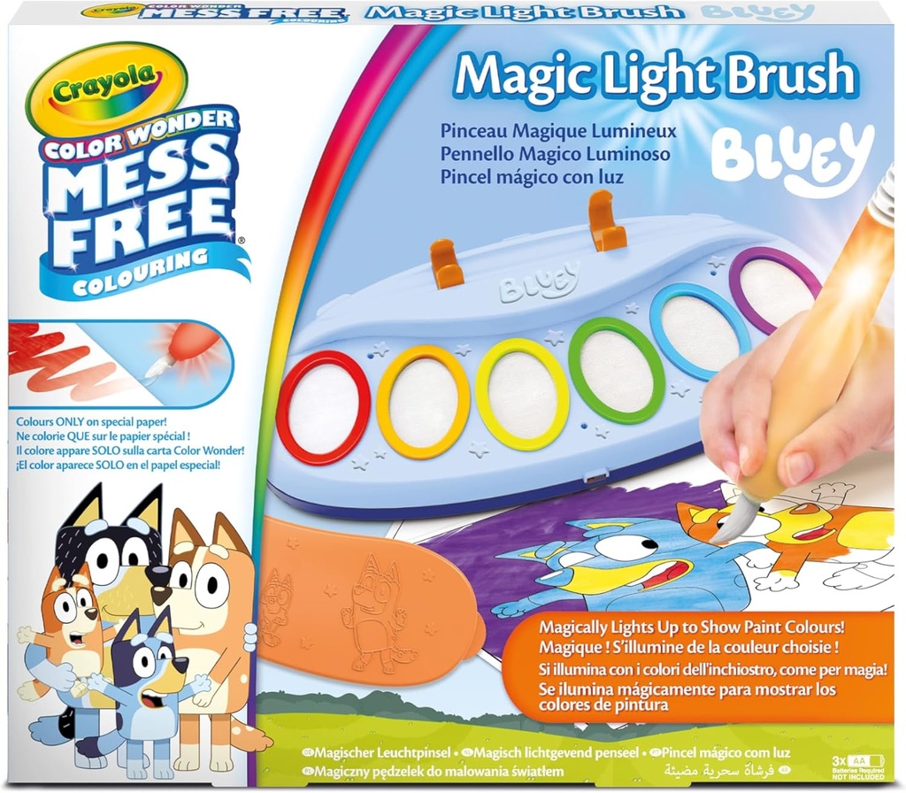 COLOREA SIN MANCHAS PINCEL MAGICO BLUEY
