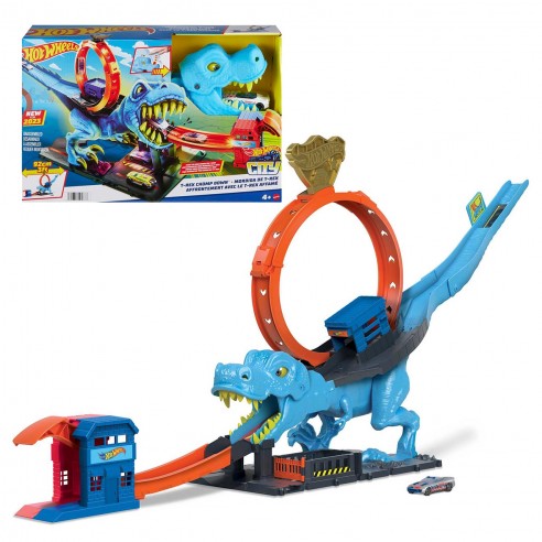 CITY DESAFIO T-REX HKX42 HOT WHEELS