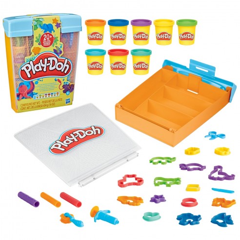 MALETIN ANIMALES E IMAGINACION PLAY-DOH