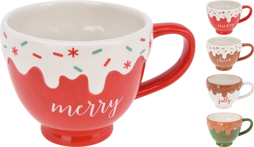 TAZA NAVIDAD 14CM