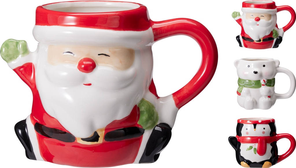 TAZA NAVIDAD FIGURA