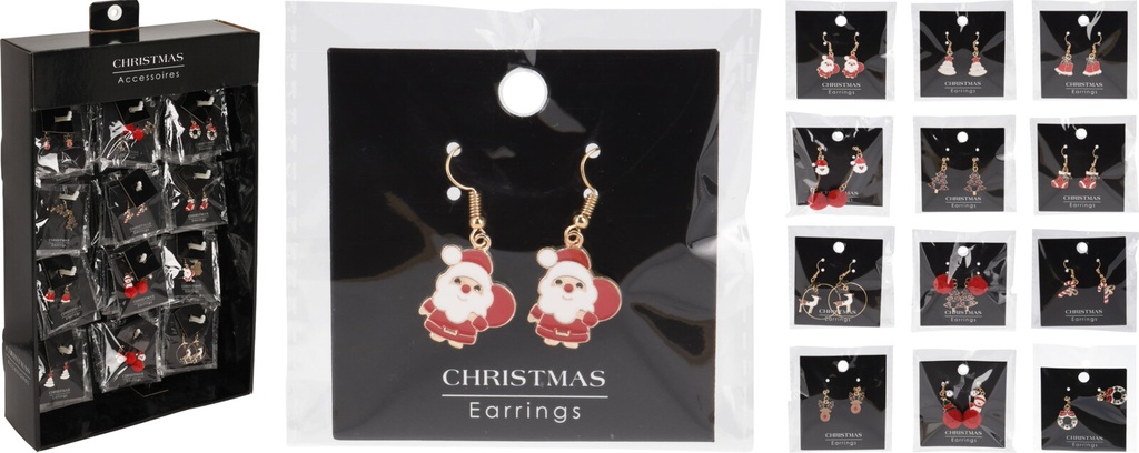 PENDIENTES NAVIDAD SURTIDOS