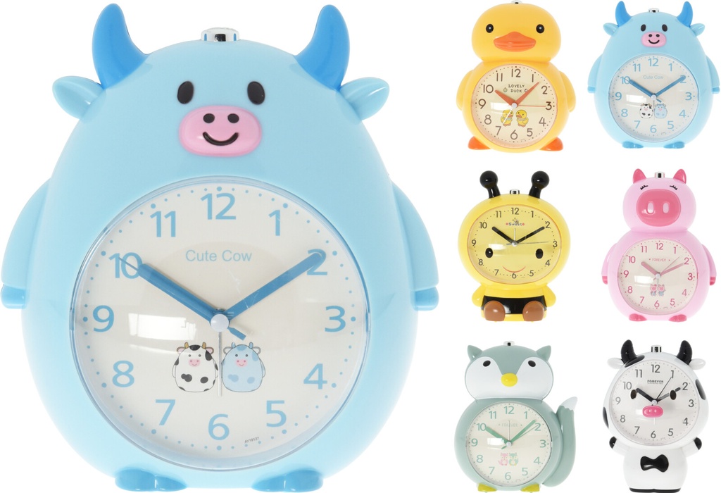 RELOJ ALARMA ANIMALES