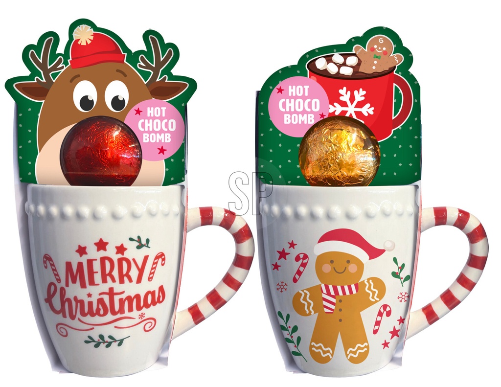TAZA BOMBA CHOCOLATE CALIENTE