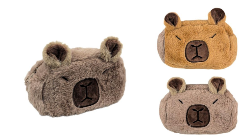 COL.CAPYBARA: PORTATODO PELUCHE CARA