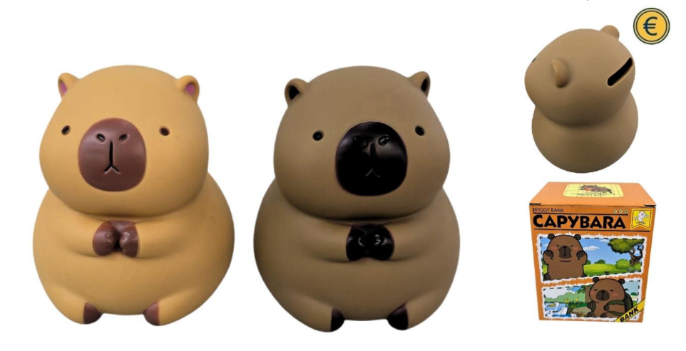 COL.CAPYBARA: HUCHA PVC FIGURA