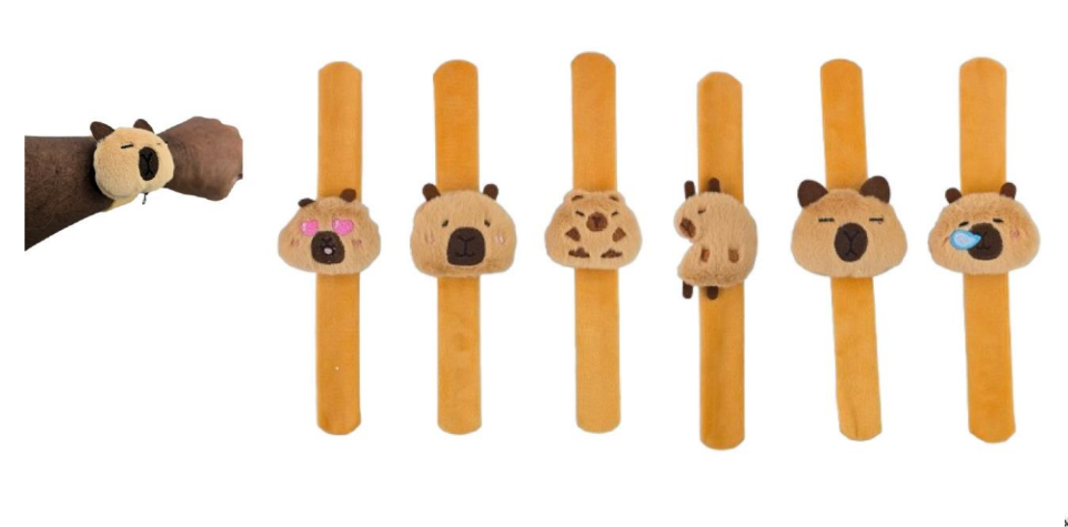 COL.CAPYBARA: PULSERA PELUCHE
