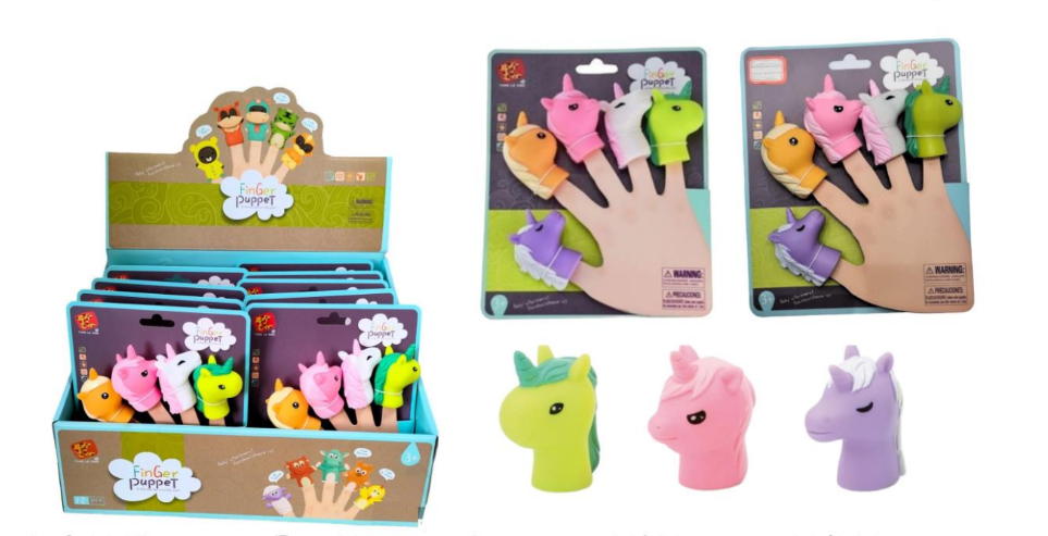 COL.UNIC: MARIONETAS PVC DEDO