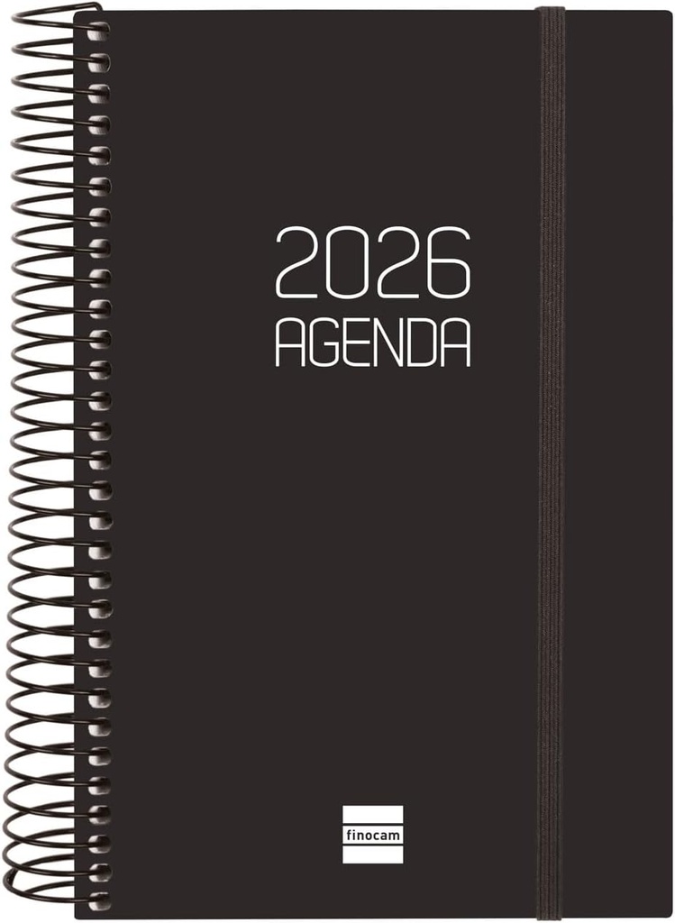 AGENDA 2026 OPAQUE E10 DP NEGRO