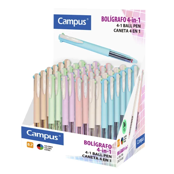 BOLIGRAFO CAMPUS 4EN1 MORANDI