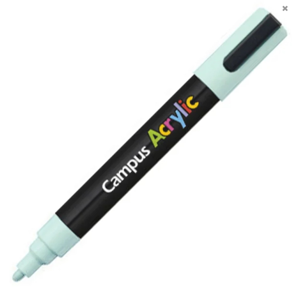 ROTULADOR CAMPUS ACRYLIC 2.5MM MENTA PASTEL