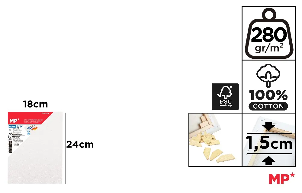 LIENZO 18X24 PP98-1824