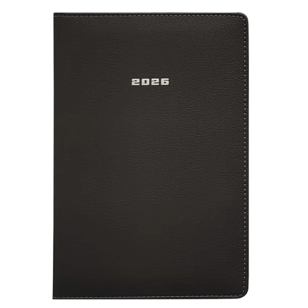 AGENDA 26 150x210 DP PVC TROPEZ NEGRO